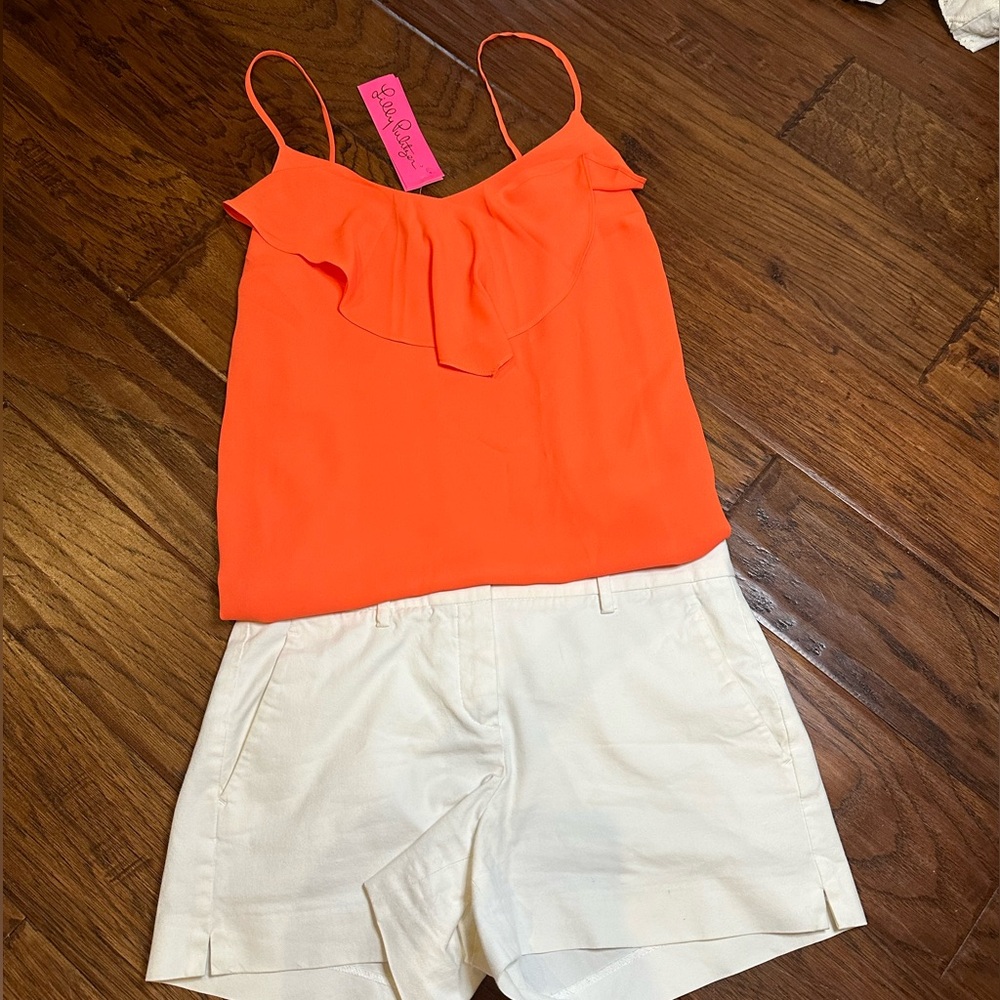 Lilly Pulitzer Karmen Cami - Coral Size Large